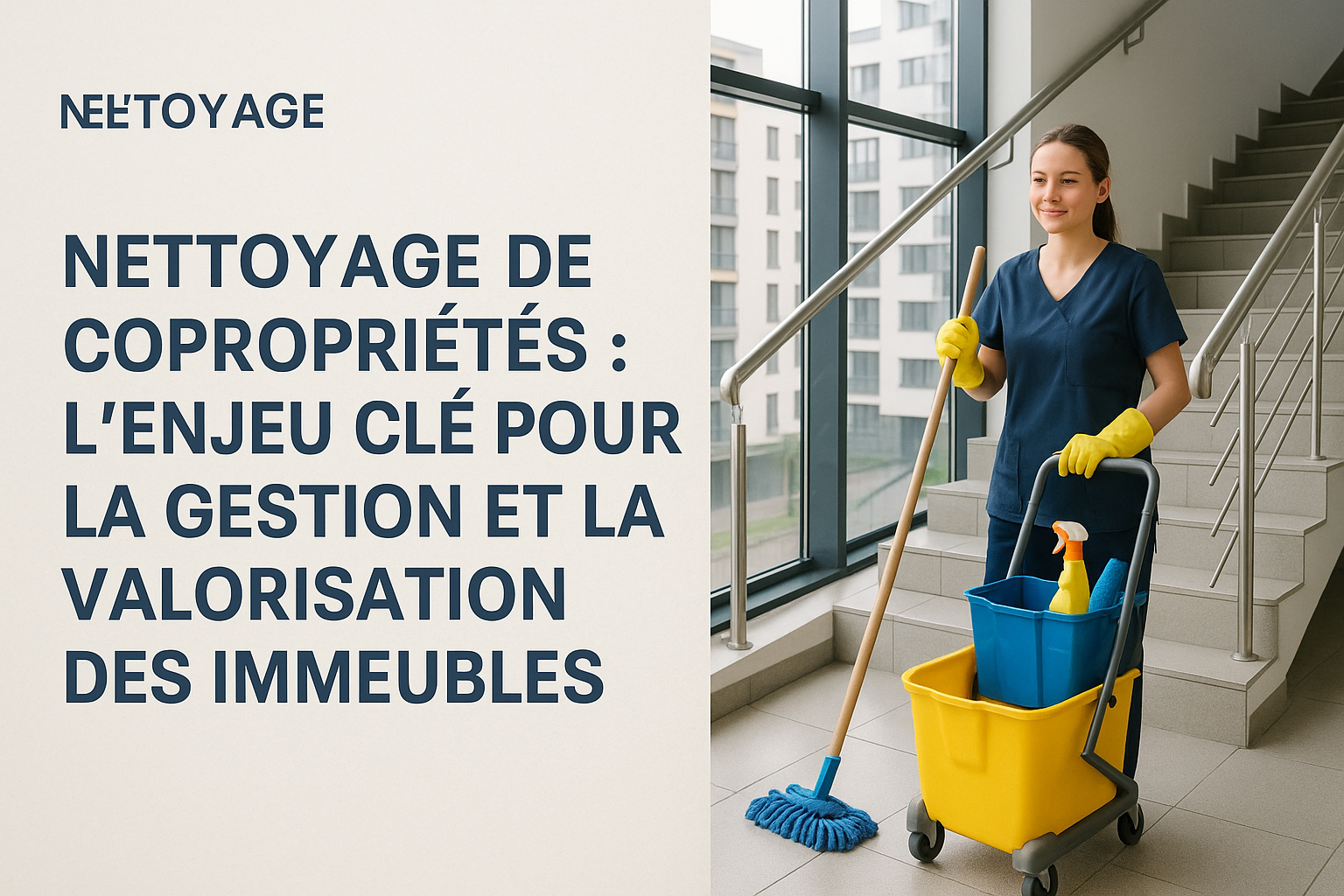Nettoyage copropriétés